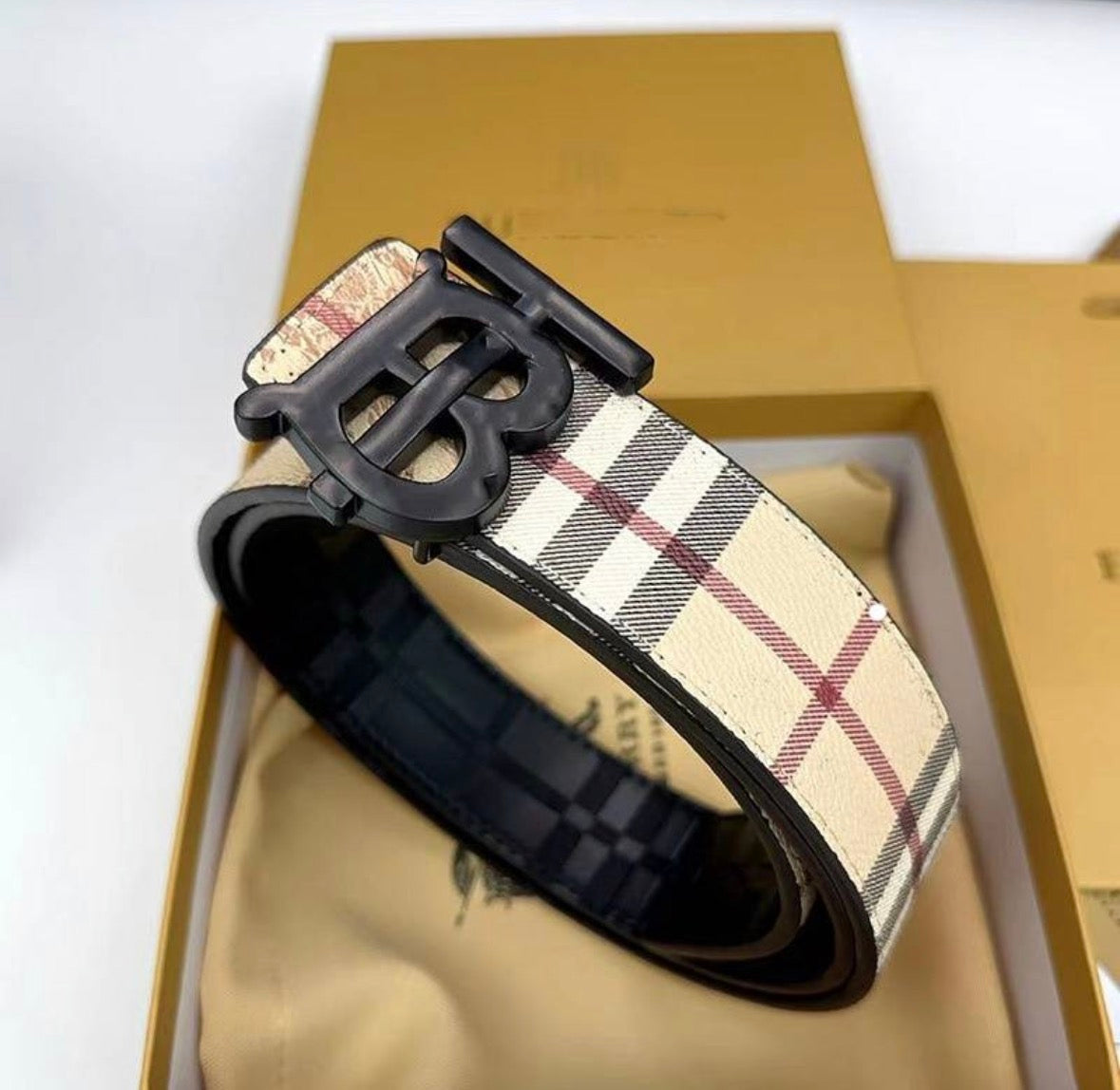 Classic Burberry Belt