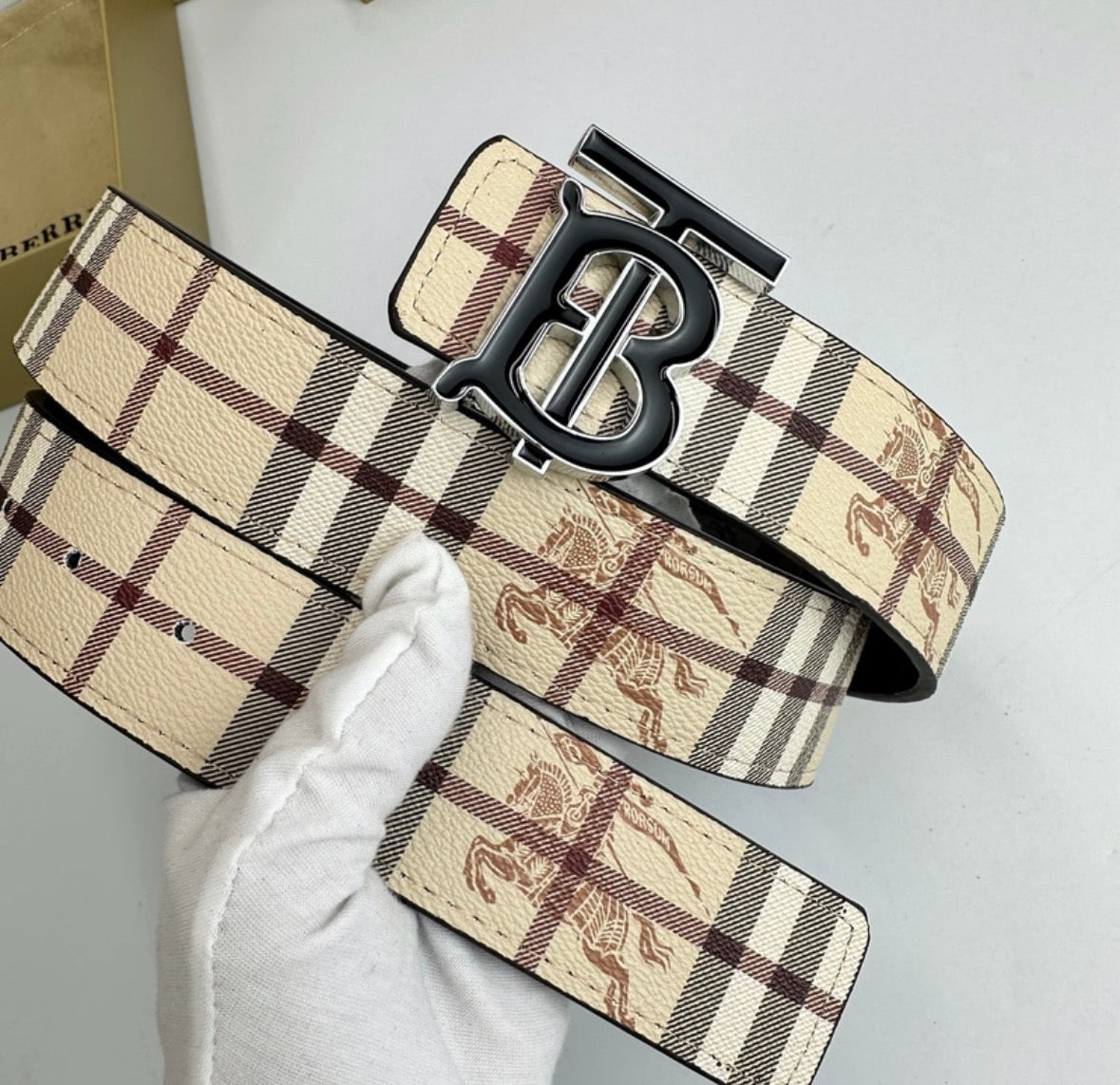 Classic Burberry Belt