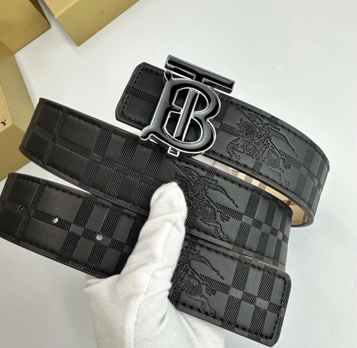 Classic Burberry Belt